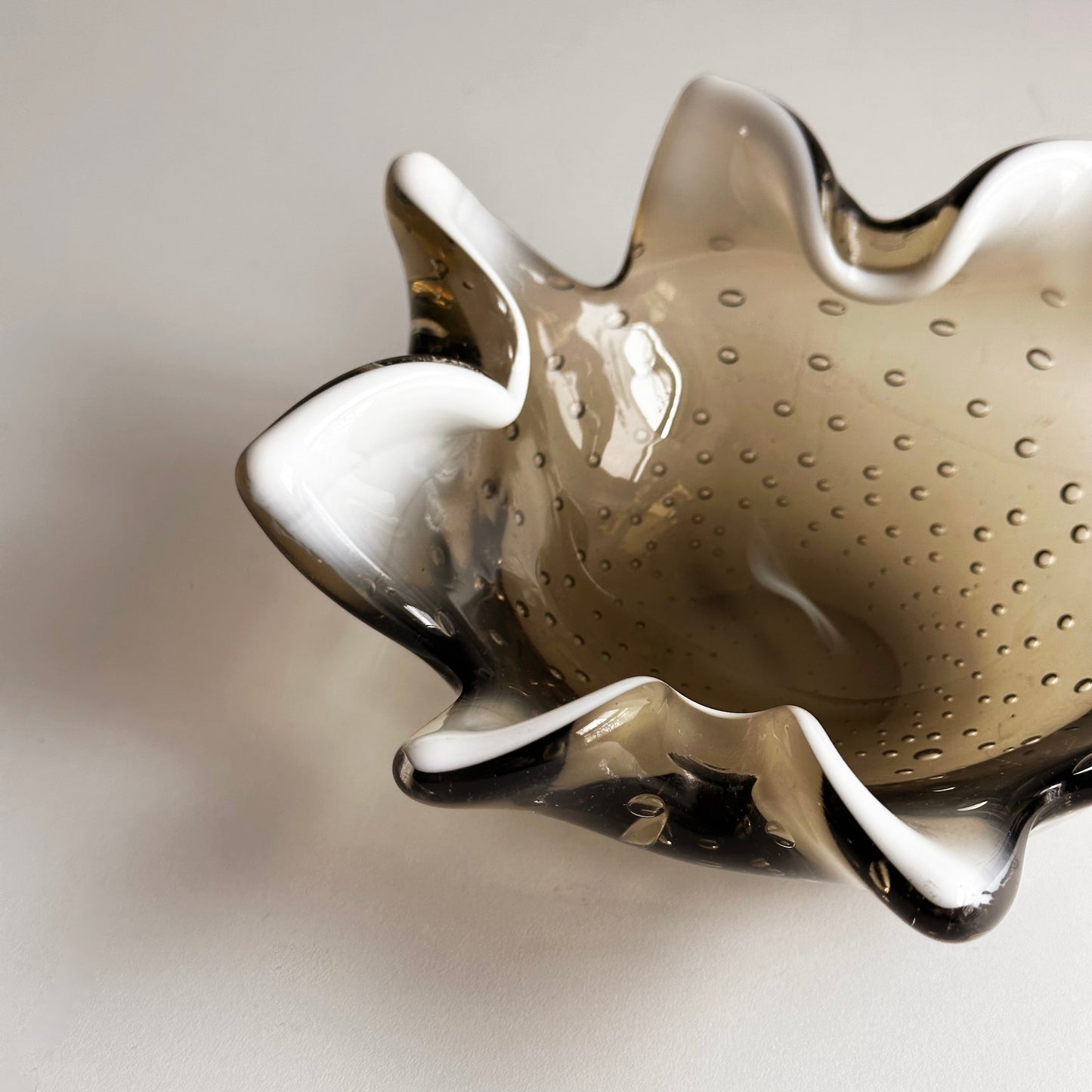 Vintage Glass Catchall Dish