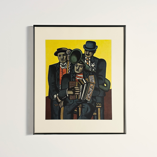 Three Musicians Fernand Leger Print