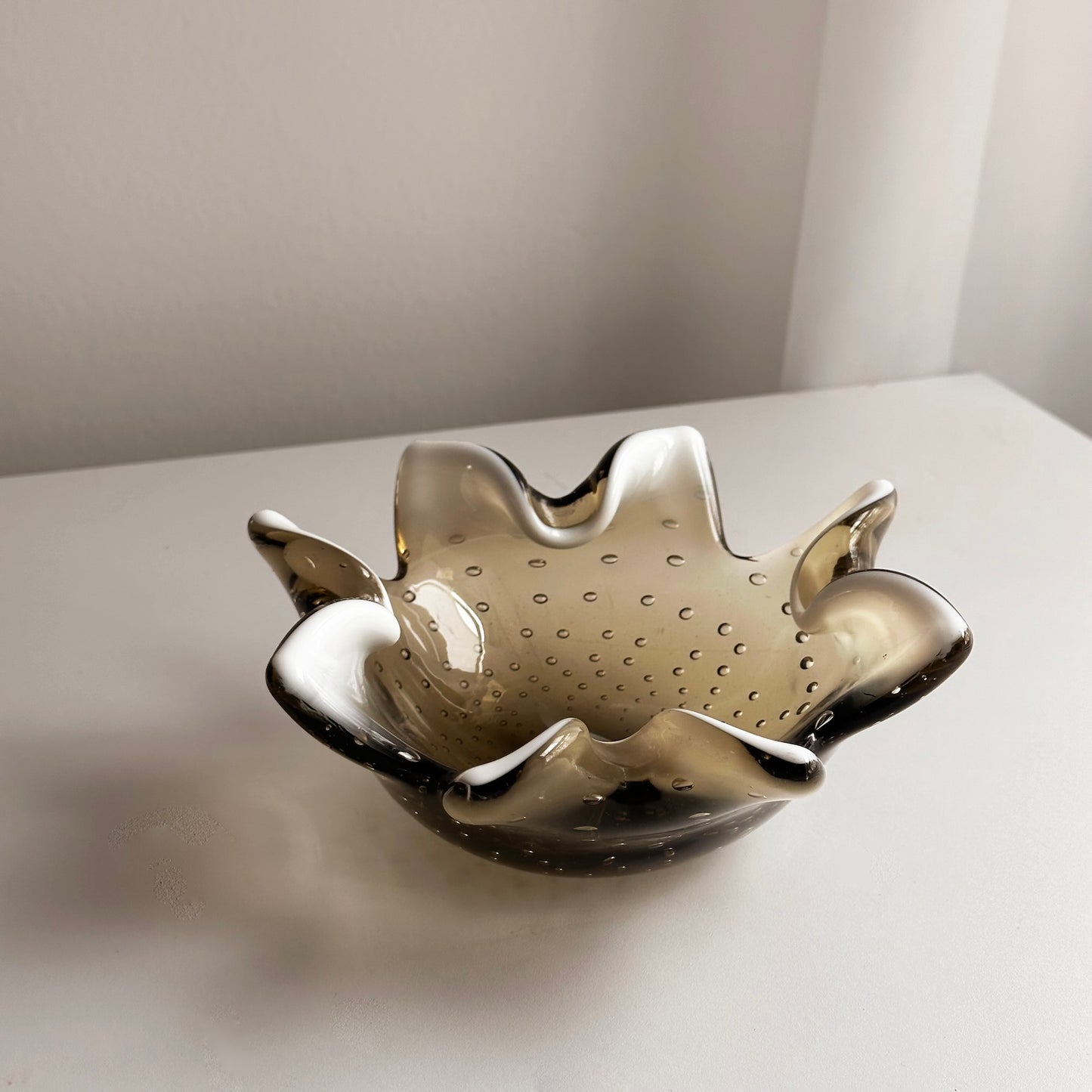 Vintage Glass Catchall Dish