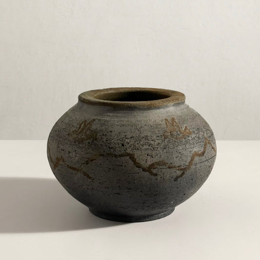 Handcrafted Clay Vessel, Sm