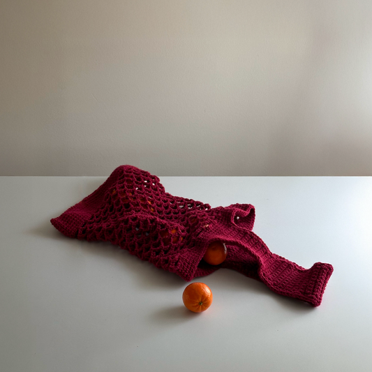 Handmade Crochet Market Bag