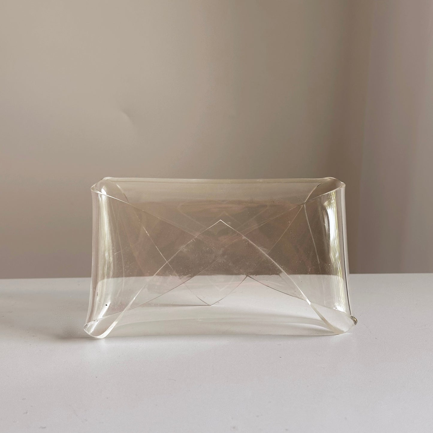Vintage Acrylic Envelope Desktop Organizer