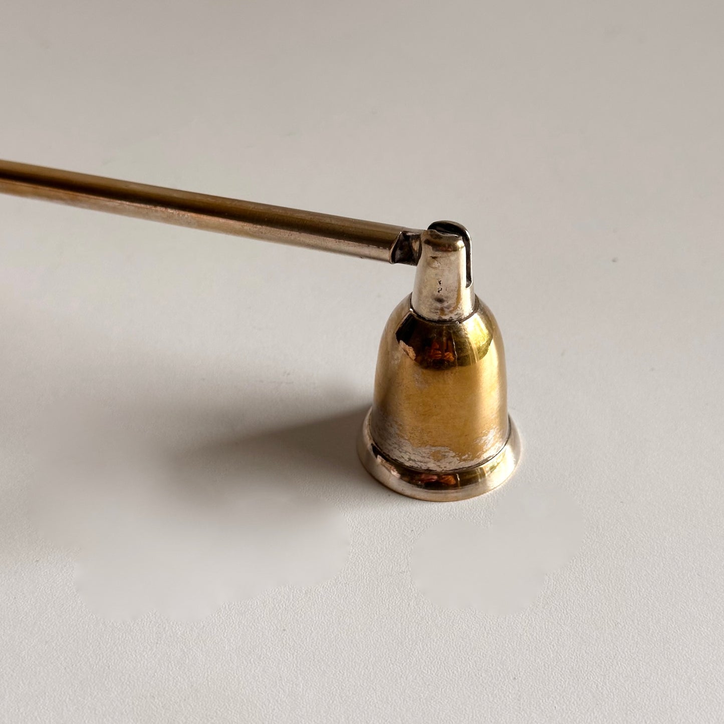 Vintage Silverplated Extra Long Candle Snuffer