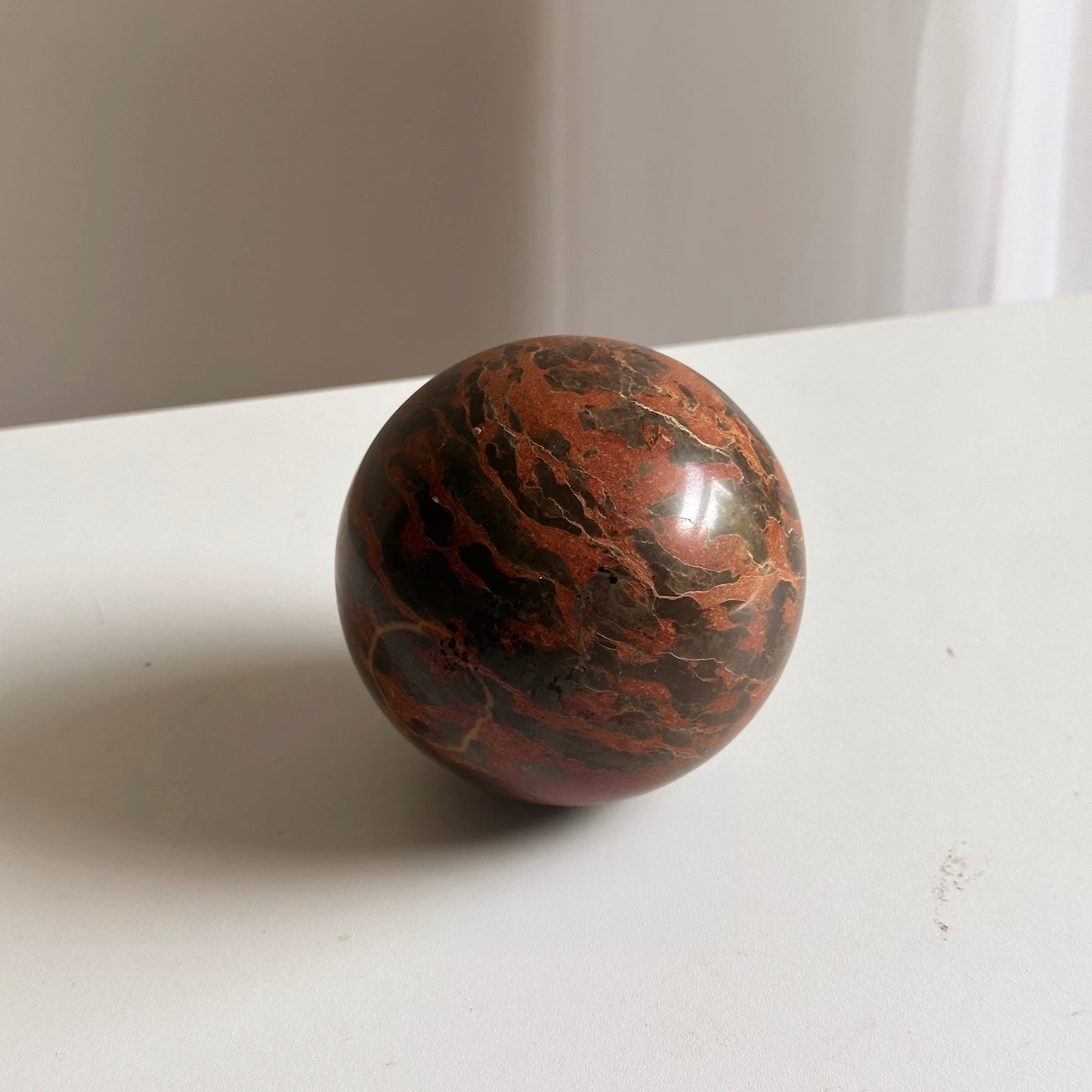 Stone Sphere Decorative Object