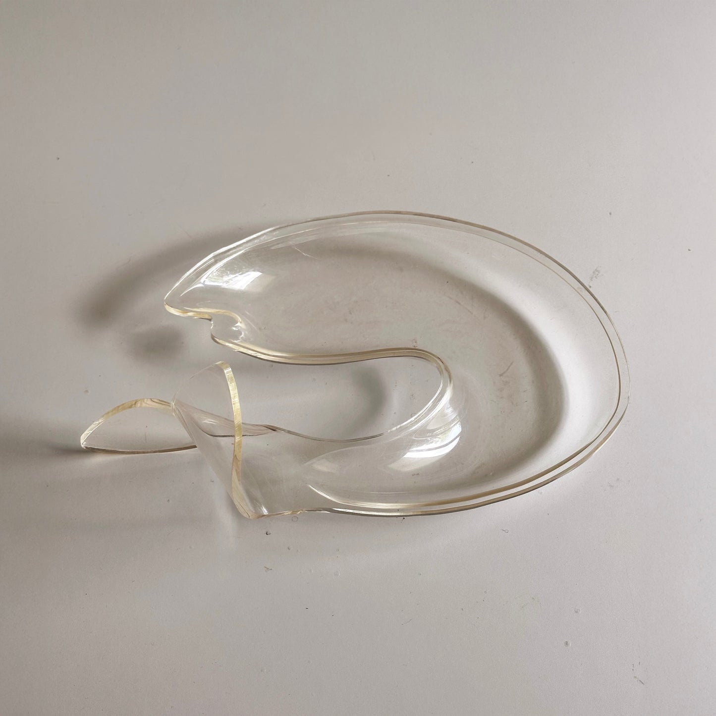 Vintage Thermalene Acrylic Fish Platter