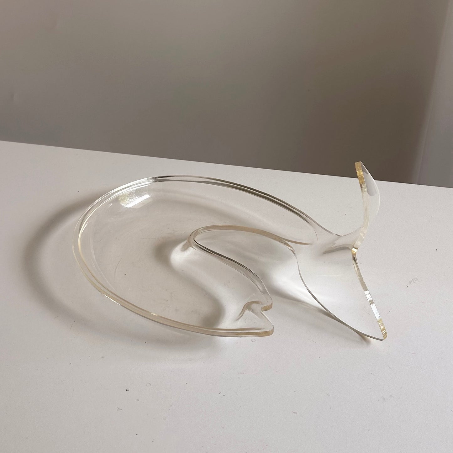 Vintage Thermalene Acrylic Fish Platter