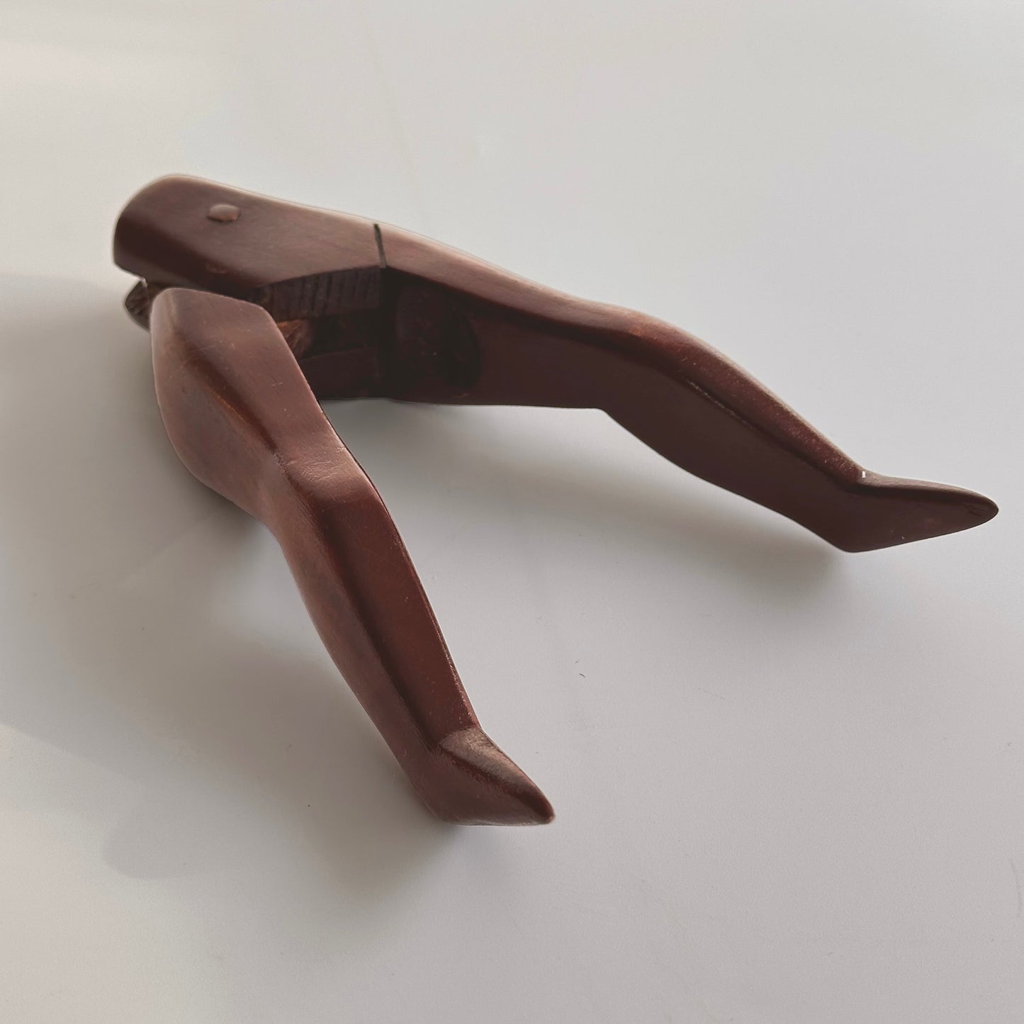 Vintage Wood Sculptural Nutcracker