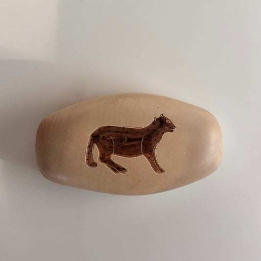 Handcarved Soapstone Box