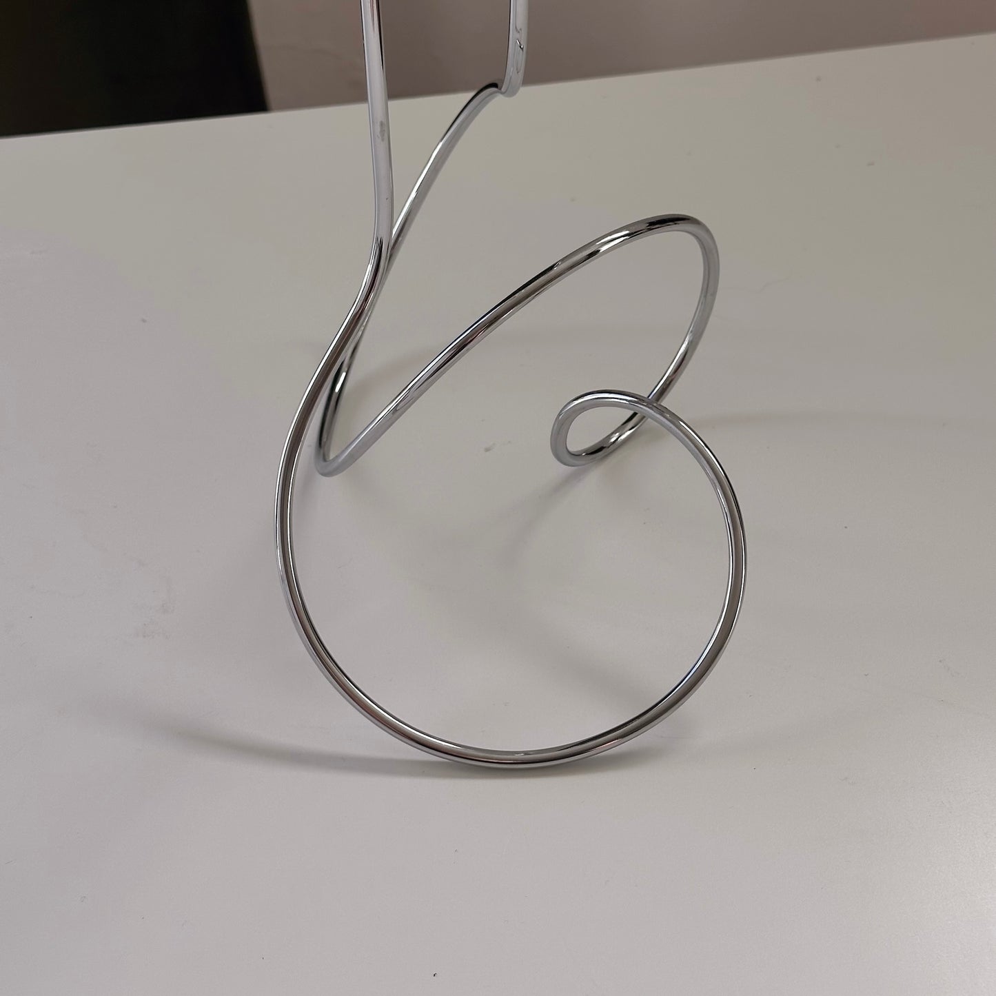 Black + Blum Looped Chrome Candelabra