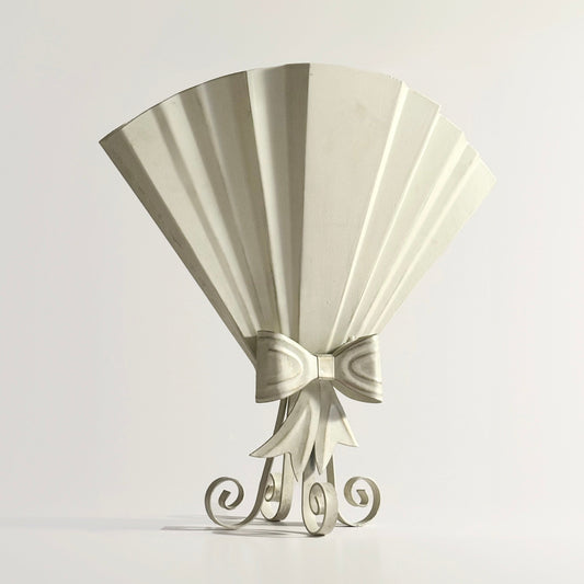 Vintage Art Deco-Style Fan Vase