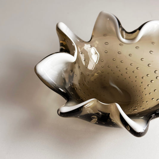 Vintage Glass Catchall Dish