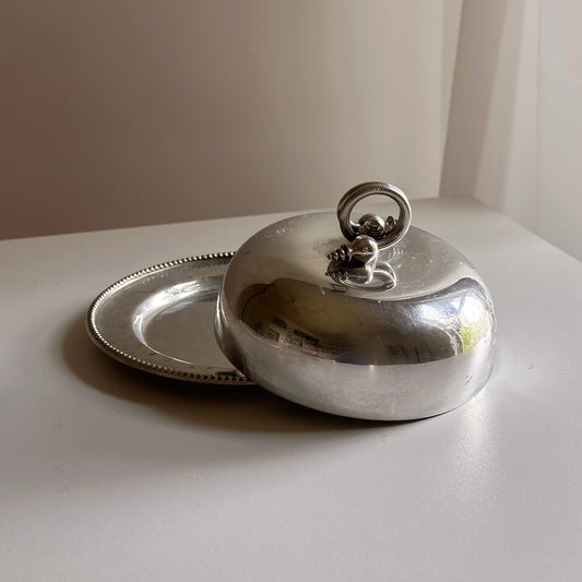 Vintage Aluminum Cheese Dome