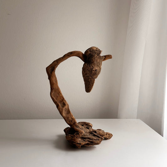 Floral Driftwood Sculpture