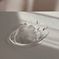 Vintage Glass Fish Dishes, Pair