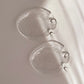 Vintage Glass Fish Dishes, Pair
