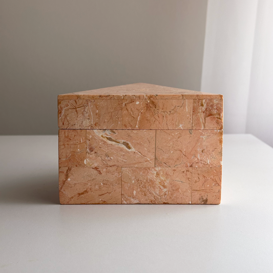 Vintage Tesselated Marble Box