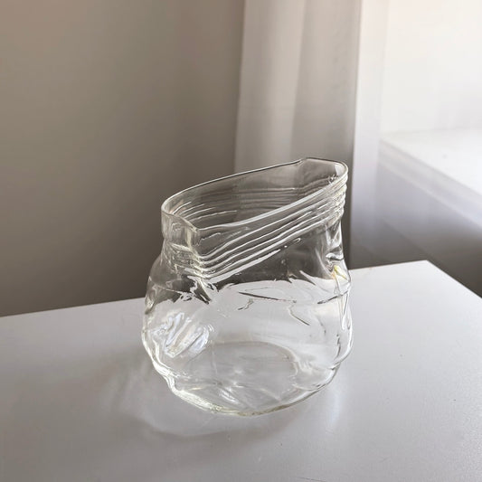 Glass Baggie Vase