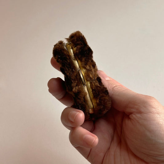Antique Moleskin Change Purse
