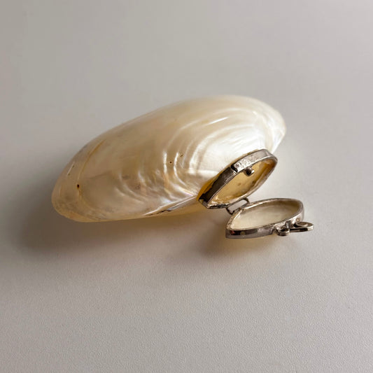 Antique Mother of Pearl Shell Box