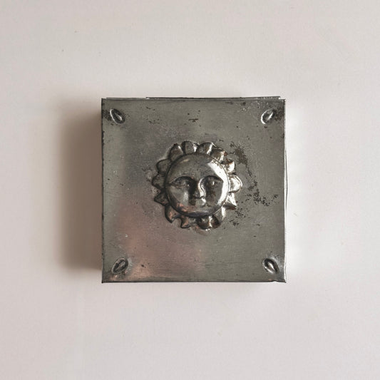 Vintage Punched Tin Box