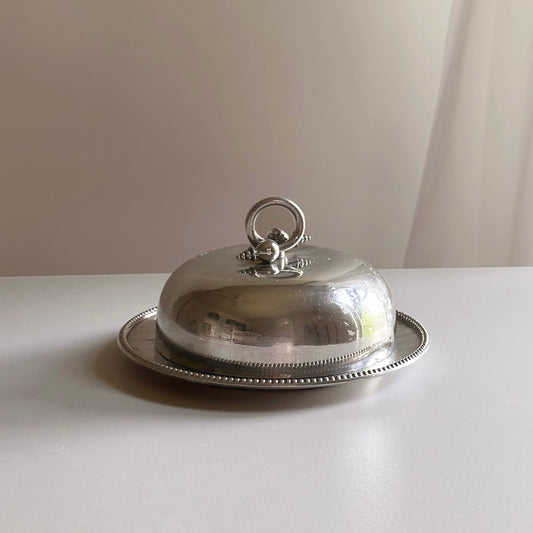 Vintage Aluminum Cheese Dome