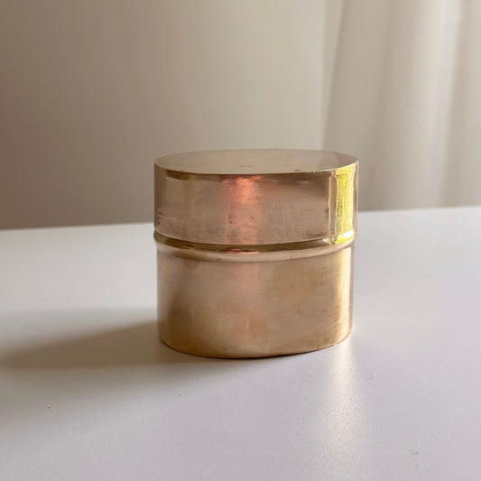 Vintage Petite Brass Box