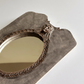 Vintage Sculpted Art Nouveu-Style Mirrored Sconce, Signed