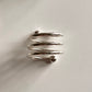 Vintage Silver-Plated Looped Napkin Rings, S/4
