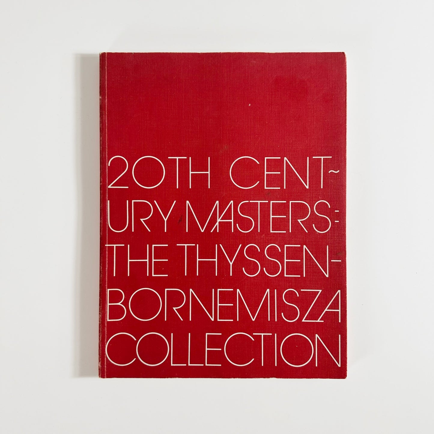 Vintage Art Book:  20th Century Masters, The Thyssen Bornemisza Collection