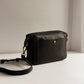 Black Leather Madewell Crossbody Camera Bag