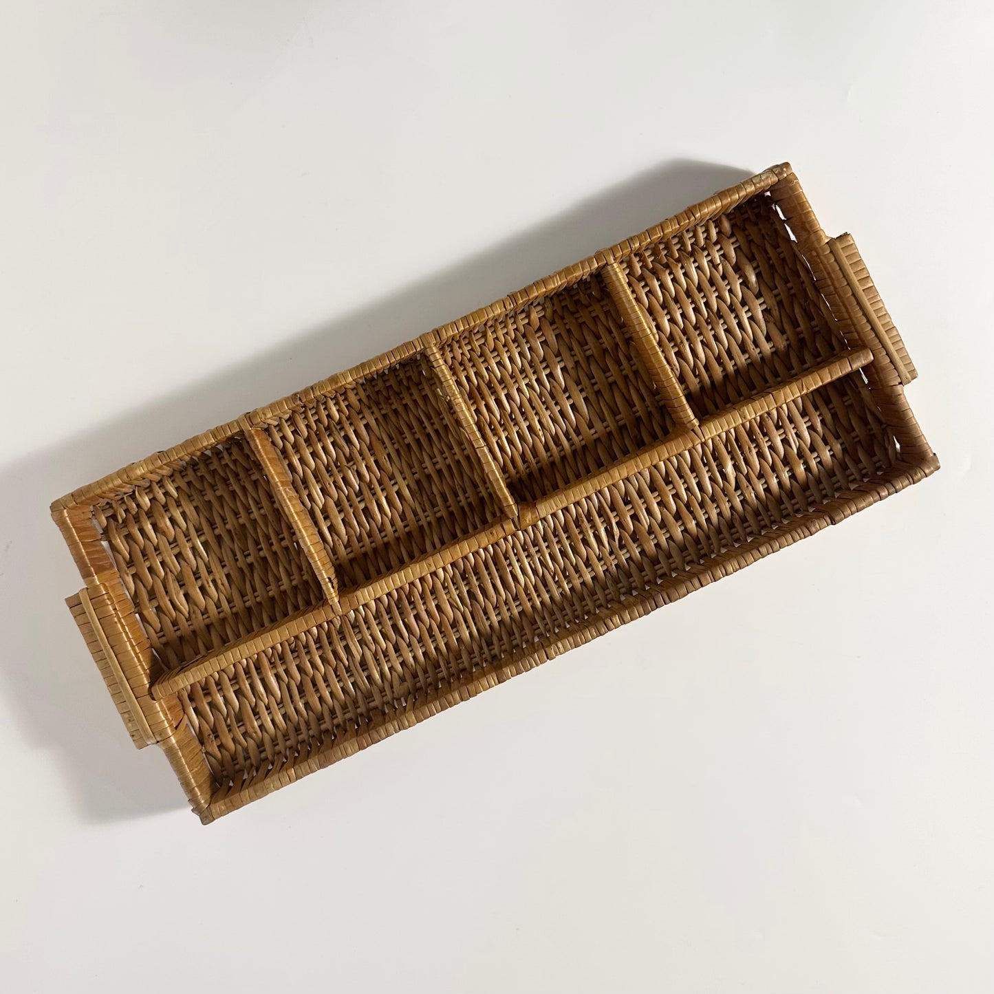 Wicker Organizer Tray