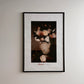Framed Manet Floral Print