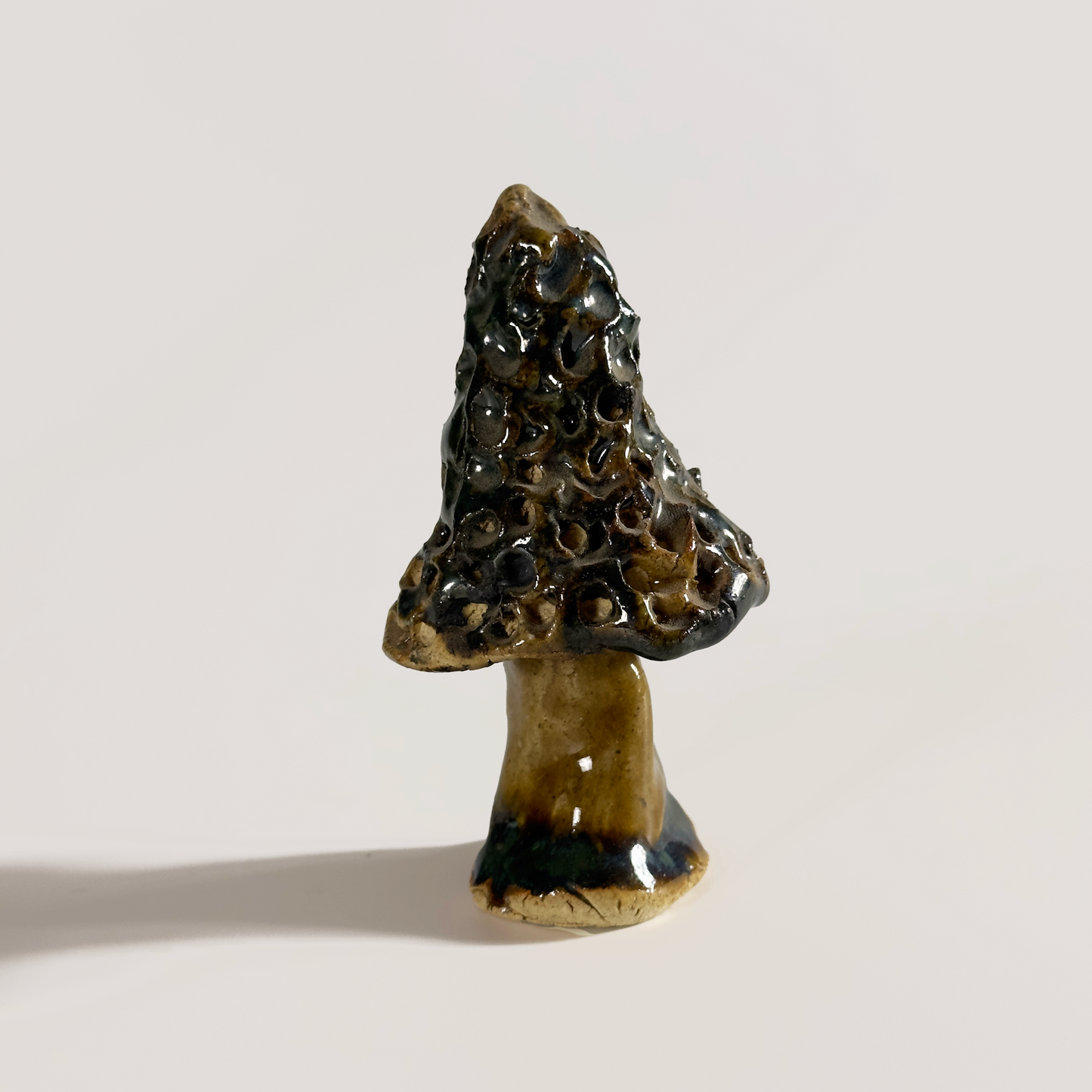 Handcrafted Clay Mushroom