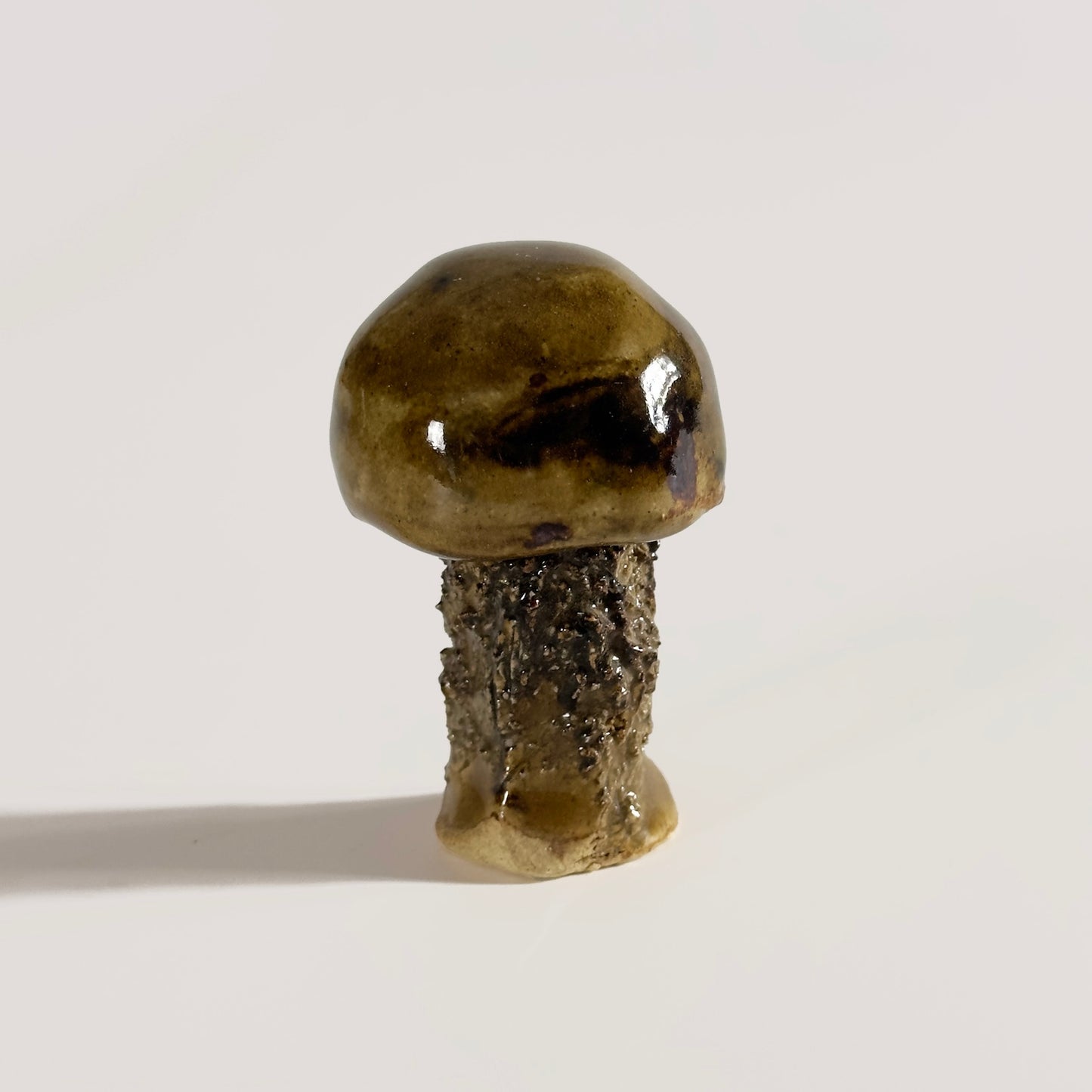 Handcrafted Clay Mushroom