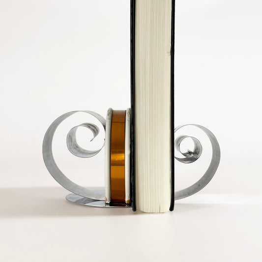 Vintage Art Deco Coiled Bookends