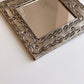 Vintage Punched Tin MIrror, Handcrafted in Mexico