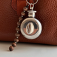 Mini Shell Flask Bag Charm