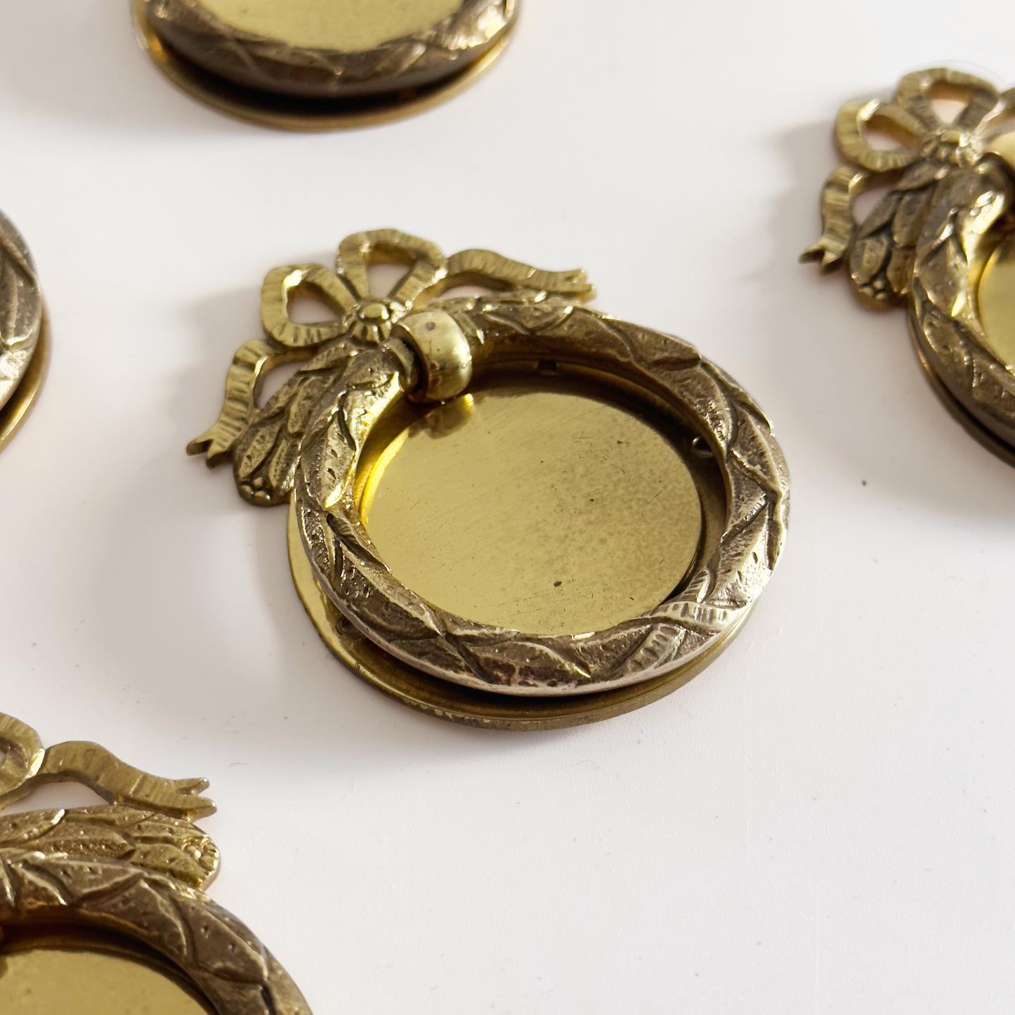 Antique Brass Drawer Pulls