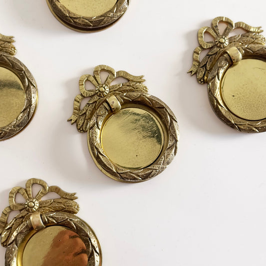 Antique Brass Drawer Pulls