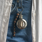 Mini Shell Flask Bag Charm