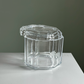 Vintage Carlisle Grainware Acrylic Ice Bucket & Tongs