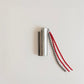 Silver Lighter Sleeve with Beaded Tassel