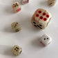 Vintage Onyx Dice