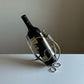 Vintage Silver-Plated Art Deco Bottle Holder