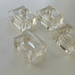 Vintage Lucite Napkin Rings, Set of Four