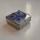 Handcrafted Punched Tin and Tile Stash Box, Made in Mexico