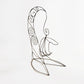 Handcrafted Wire Sculpture with Hand Basket