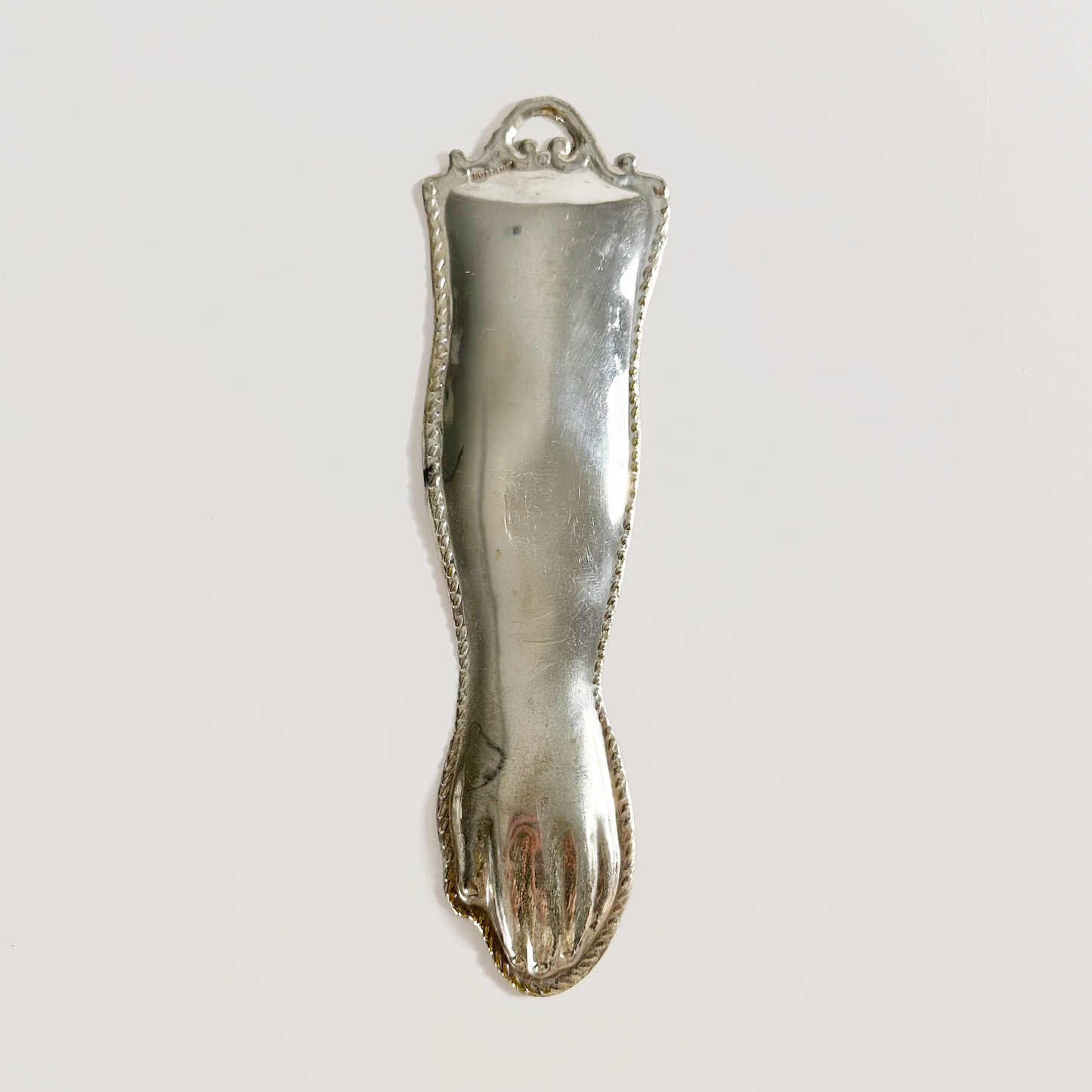 Vintage Silver-Plated Italian Ex-voto Ornament, Arm