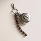 Mini Shell Flask Bag Charm