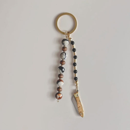 Fish Pocketknife Bag Charm